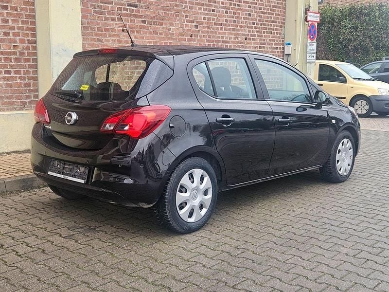 Gebraucht Opel Corsa Edition 69 PS (50 kW) 2016 Schwarz Kleinwagen