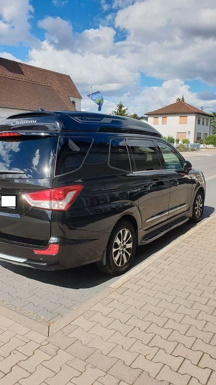 Gebraucht Ssangyong (KGM) Rodius 178 PS (130 kW) 2016 Schwarz Van / Kleinbus
