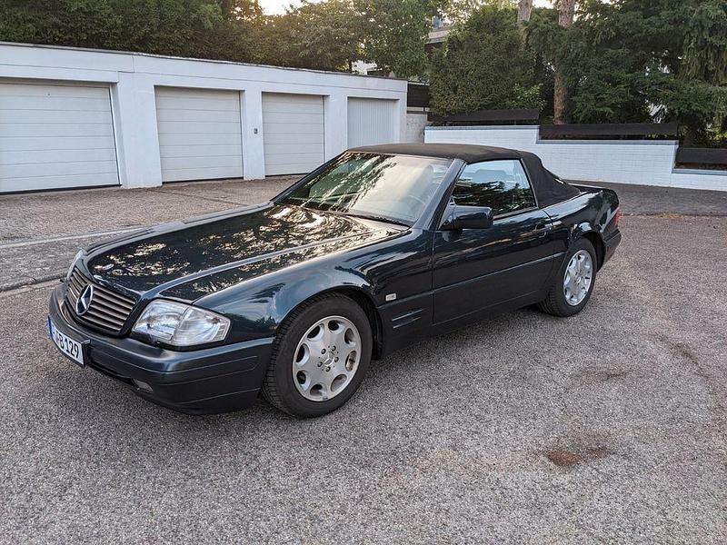 Gebraucht Mercedes SL320 231 PS (169 kW) 1996 Schwarz Cabrio