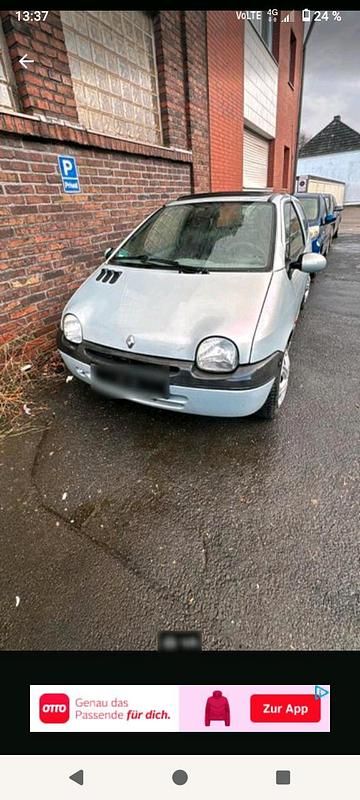 Gebraucht Renault Twingo 75 PS (55 kW) 2002 Silber Kleinwagen