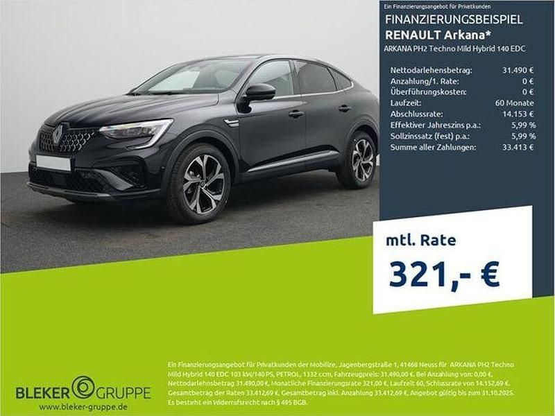 Schwarz Gebraucht 2025 Renault Arkana SUV | 31.490 € - Bild 1/3