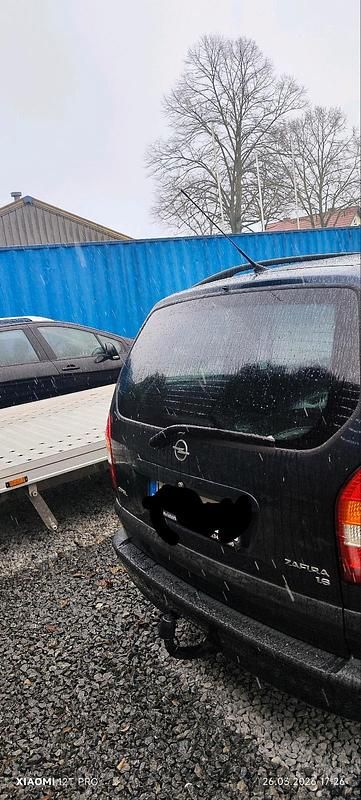 Gebraucht Opel Zafira 100 PS (73 kW) 2002 Blau Van / Kleinbus