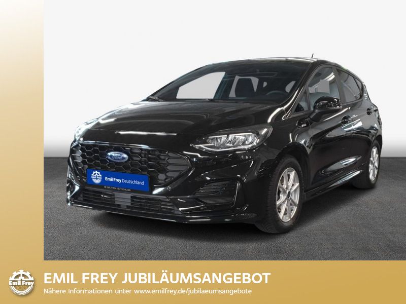 Agate black metallic Gebraucht 2023 Ford Fiesta ST-Line Kleinwagen | 23.850 € (Etwas zu teuer) - Bild 1/4