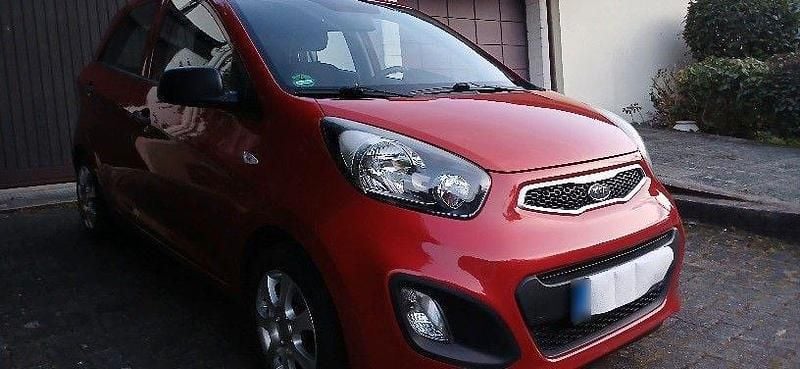 Gebraucht Kia Picanto 69 PS (50 kW) 2011 Rot Kleinwagen