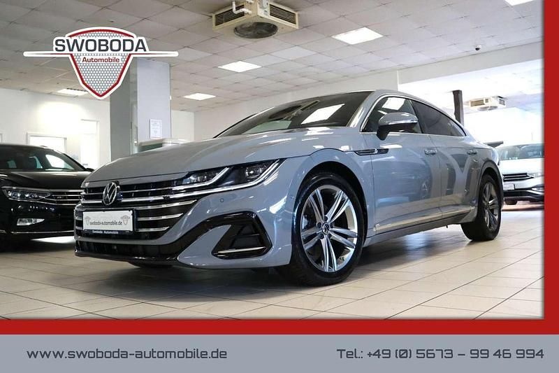 Grau Gebraucht 2022 VW Arteon R-line Limousine | 33.100 € (Teuer) - Bild 1/2