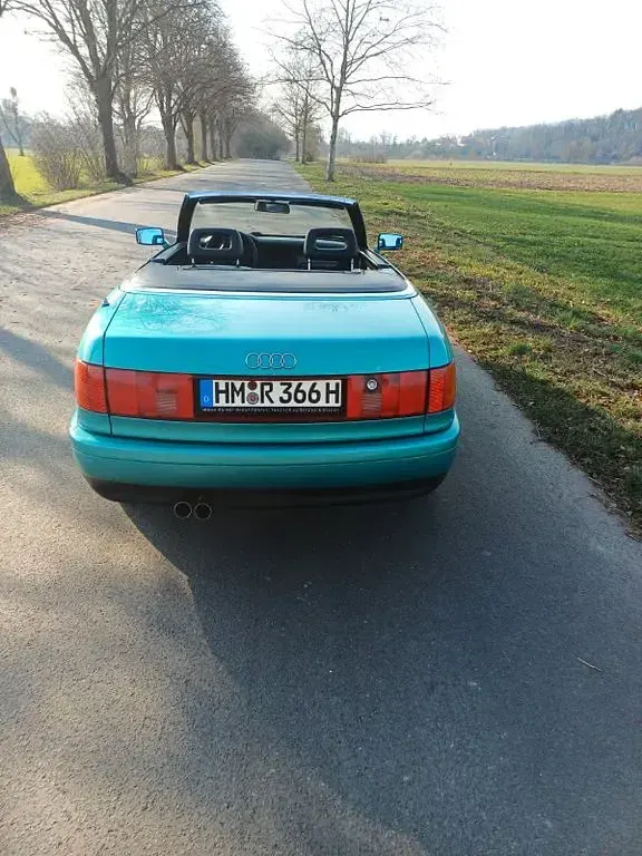 Gebraucht Audi Cabriolet Design 150 PS (110 kW) 1995 Grün Cabrio
