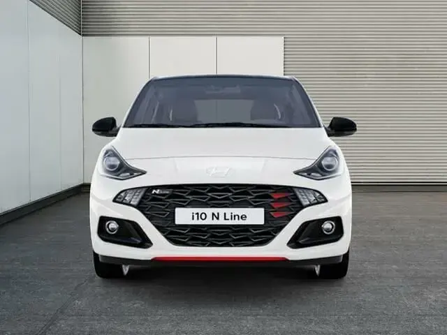 Neu Hyundai i10 N Line 90 PS (66 kW) 2025 Atlas white/ phantom black Kleinwagen