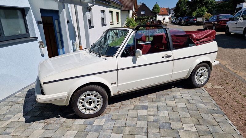 Weiß Gebraucht 1987 VW Golf Cabriolet Cabrio | 9.000 € - Bild 1/4