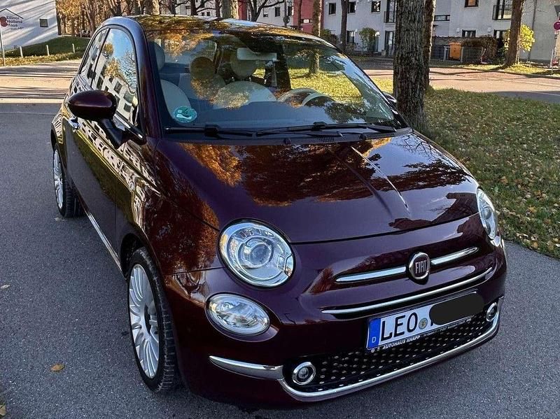 Rot Gebraucht 2019 Fiat 500 Limousine | 8.990 € (Fairer Preis) - Bild 1/4