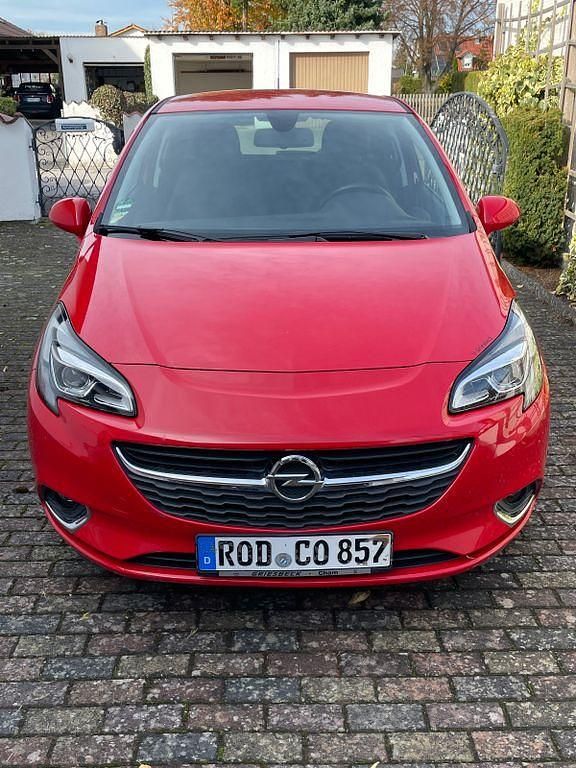 Rot Gebraucht 2015 Opel Corsa Innovation Kleinwagen | 6.450 € (Superpreis) - Bild 1/4