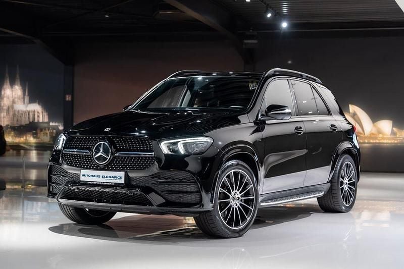 Schwarz Gebraucht 2021 Mercedes GLE350 AMG line SUV | 61.980 € (Fairer Preis) - Bild 1/4