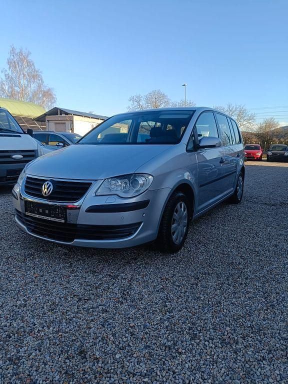 Gebraucht VW Touran Conceptline 140 PS (102 kW) 2009 Silber Van / Kleinbus