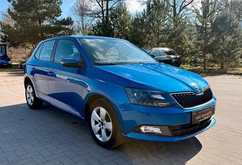 Gebraucht Skoda Fabia Style 110 PS (80 kW) 2016 Blau Kleinwagen