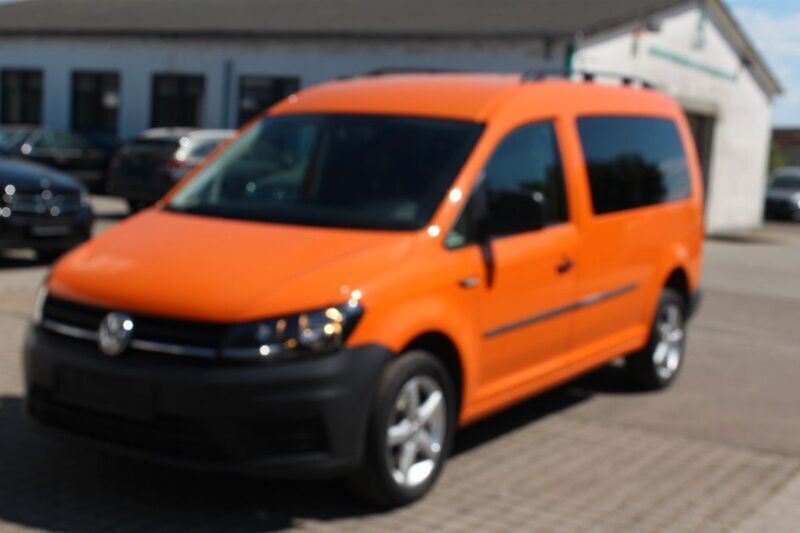 Orange Gebraucht 2018 VW Caddy Maxi Van / Kleinbus | 18.800 € (Fairer Preis) - Bild 1/4