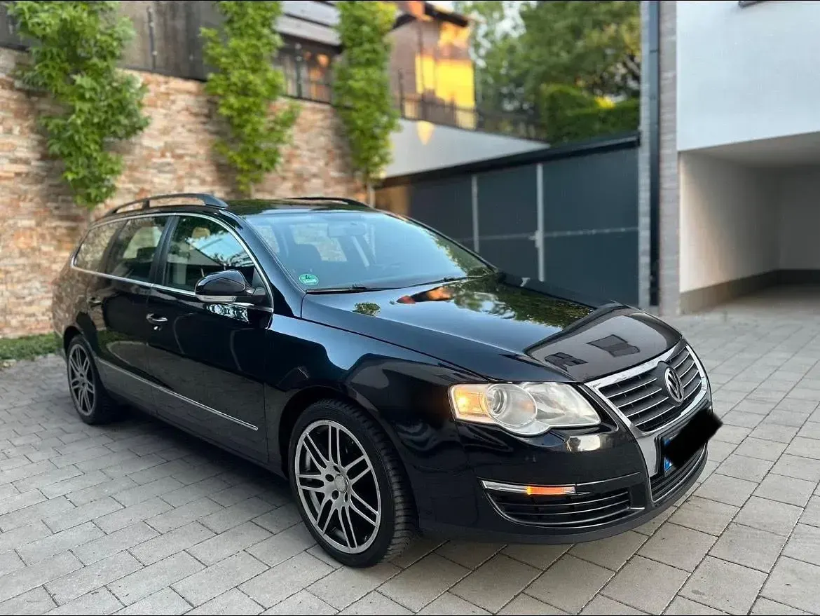 Gebraucht VW Passat 140 PS (102 kW) 2008 Schwarz Kombi