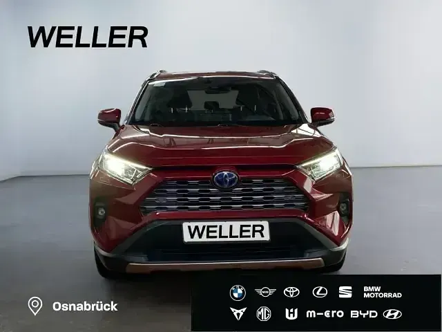 Gebraucht Toyota RAV4 Hybrid Team 218 PS (160 kW) 2021 Rot SUV