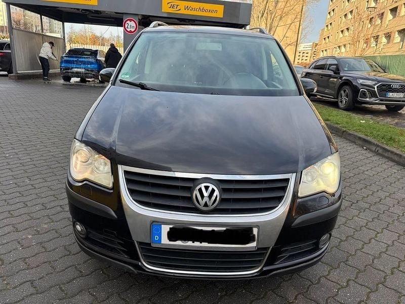 Gebraucht VW Touran Cross 140 PS (102 kW) 2007 Schwarz Van / Kleinbus