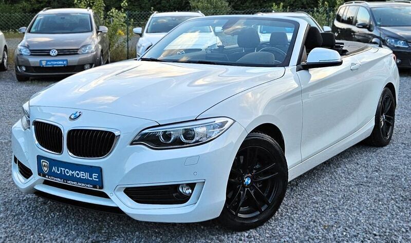Alpinweiss iii Gebraucht 2017 BMW 218 Performance Cabrio | 15.999 € (Fairer Preis) - Bild 1/4