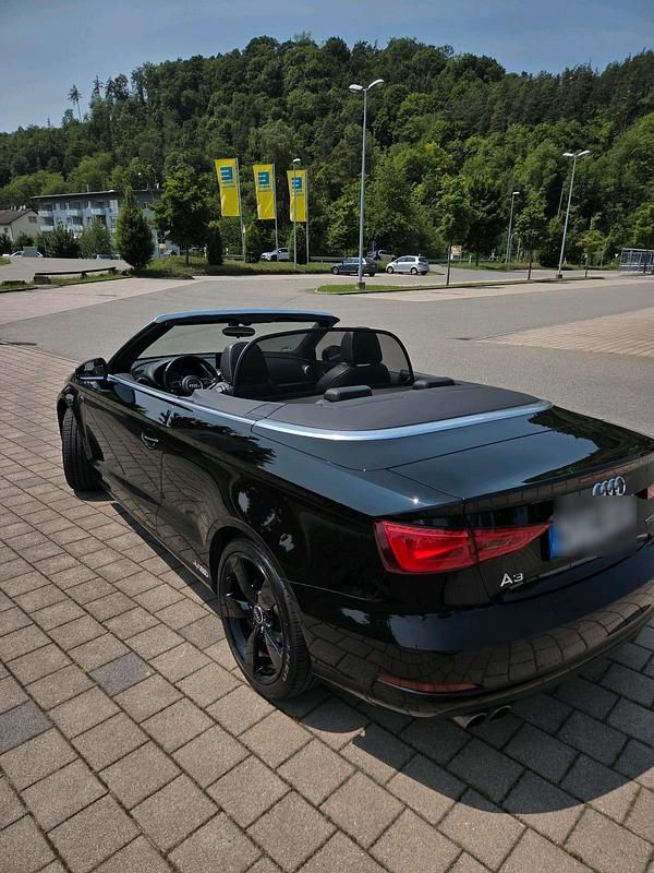 Gebraucht Audi A3 Cabriolet S-Line 180 PS (132 kW) 2015 Schwarz Cabrio
