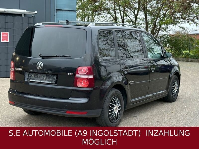 Gebraucht VW Touran United 140 PS (102 kW) 2009 Schwarz Van / Kleinbus