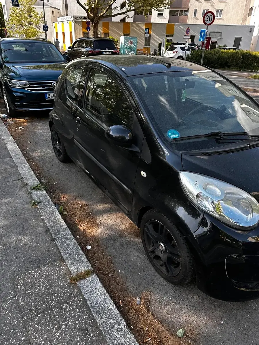 Gebraucht Citroën C1 68 PS (50 kW) 2009 Schwarz Kleinwagen