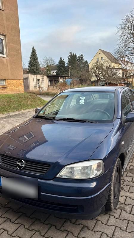 Blau Gebraucht 1999 Opel Astra Limousine | 800 € (Guter Preis) - Bild 1/4