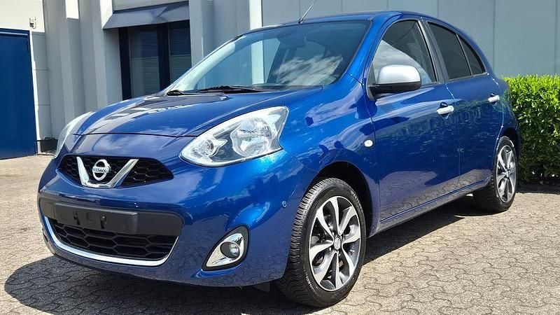 Blau Gebraucht 2016 Nissan Micra N-TEC Kleinwagen | 6.900 € (Fairer Preis) - Bild 1/4