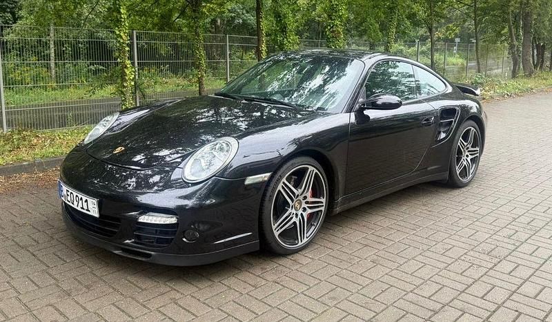 Schwarz Gebraucht 2007 Porsche 997 Turbo Chrono Coupé | 83.990 € (Fairer Preis) - Bild 1/4