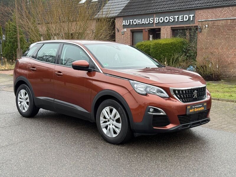 Braun Gebraucht 2021 Peugeot 3008 Active SUV | 18.990 € - Bild 1/4