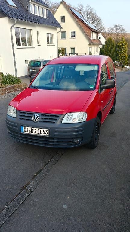 Gebraucht VW Caddy Life 102 PS (75 kW) 2006 Rot Van / Kleinbus
