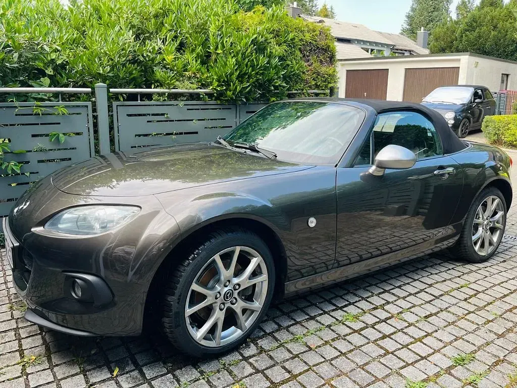 Gebraucht Mazda MX5 Sendo 126 PS (92 kW) 2014 Braun Cabrio