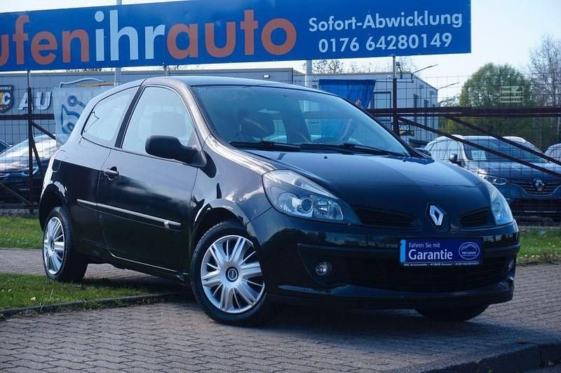 Gebraucht Renault Clio III Dynamique 75 PS (55 kW) 2007 Schwarz Kleinwagen