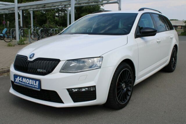 Gebraucht Skoda Octavia RS 184 PS (135 kW) 2014 Weiß Kombi