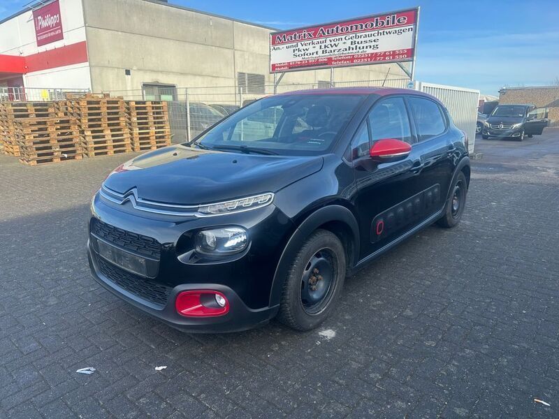 Schwarz Gebraucht 2019 Citroën C3 Shine Kleinwagen | 6.999 € (Superpreis) - Bild 1/4