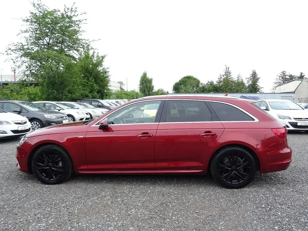 Gebraucht Audi A4 S-Line 190 PS (139 kW) 2016 Rot Kombi