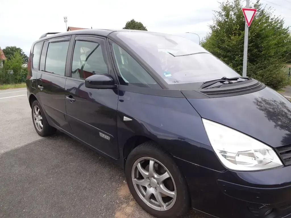 Gebraucht Renault Espace Expression 131 PS (96 kW) 2007 Blau Van / Kleinbus