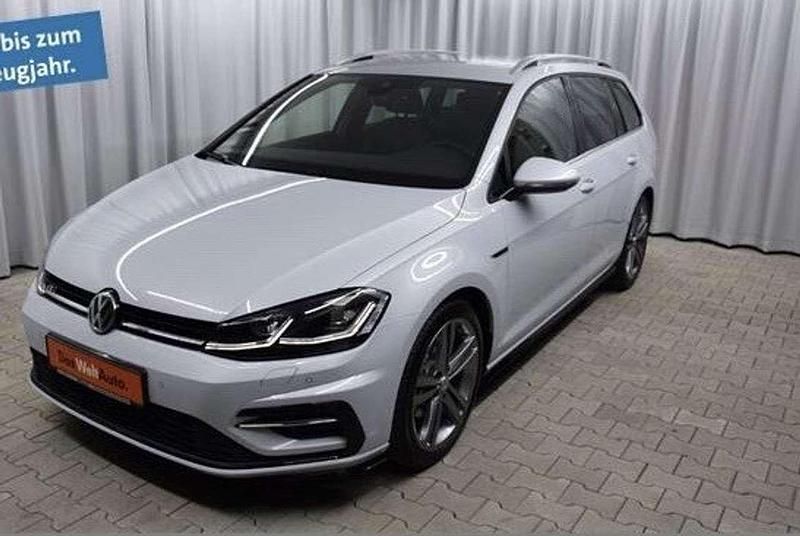 Weiß Gebraucht 2018 VW Golf VII Highline Kombi | 16.499 € (Fairer Preis) - Bild 1/4