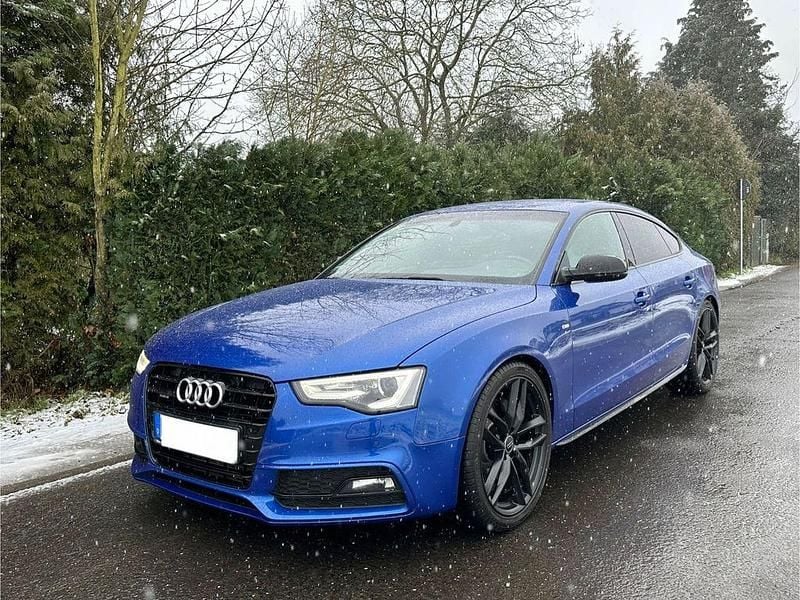 Blau Gebraucht 2016 Audi A5 S-line plus Limousine | 19.900 € (Superpreis) - Bild 1/4