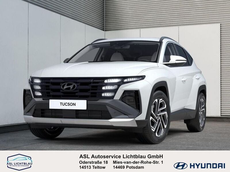 Atlas white Gebraucht 2024 Hyundai Tucson Prime SUV | 35.950 € (Guter Preis) - Bild 1/4