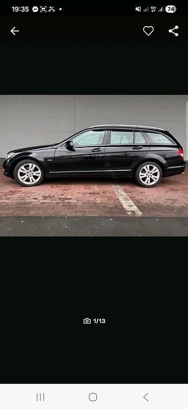 Gebraucht Mercedes C220 170 PS (125 kW) 2010 Schwarz Kombi