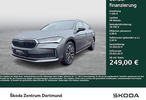 Gebraucht Skoda Superb Selection 150 PS (110 kW) 2025 Grau Kombi