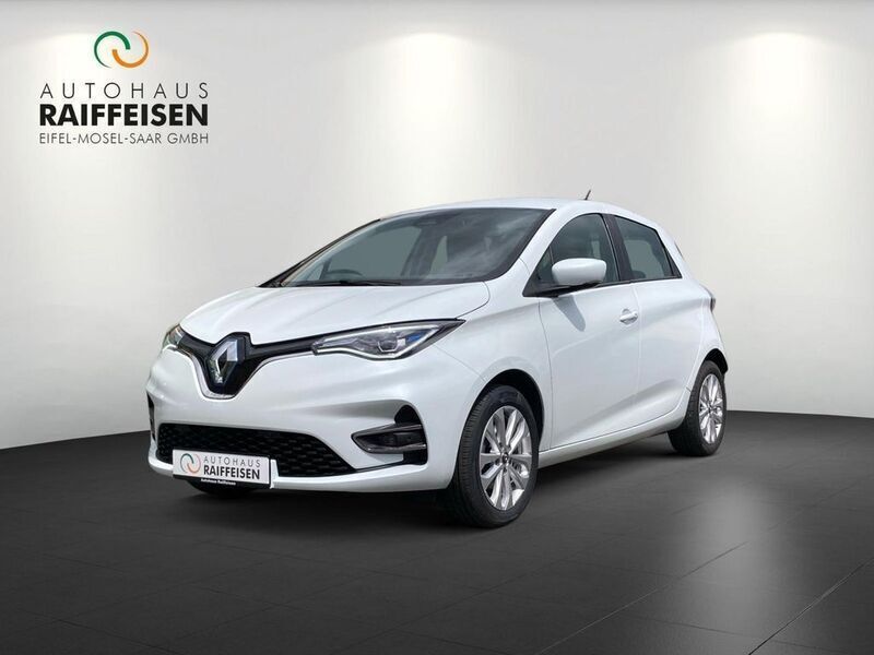 Weiß (quarzweiß (weiß)) Gebraucht 2020 Renault Zoe Experience Kleinwagen | 13.990 € (Teuer) - Bild 1/4