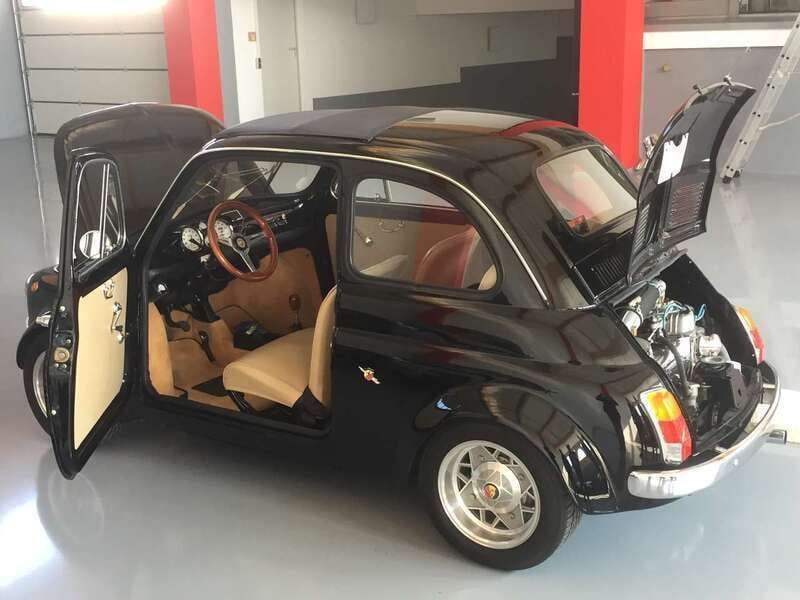 Schwarz Gebraucht 1973 Fiat 500 Abarth Kleinwagen | 36.000 € - Bild 1/4