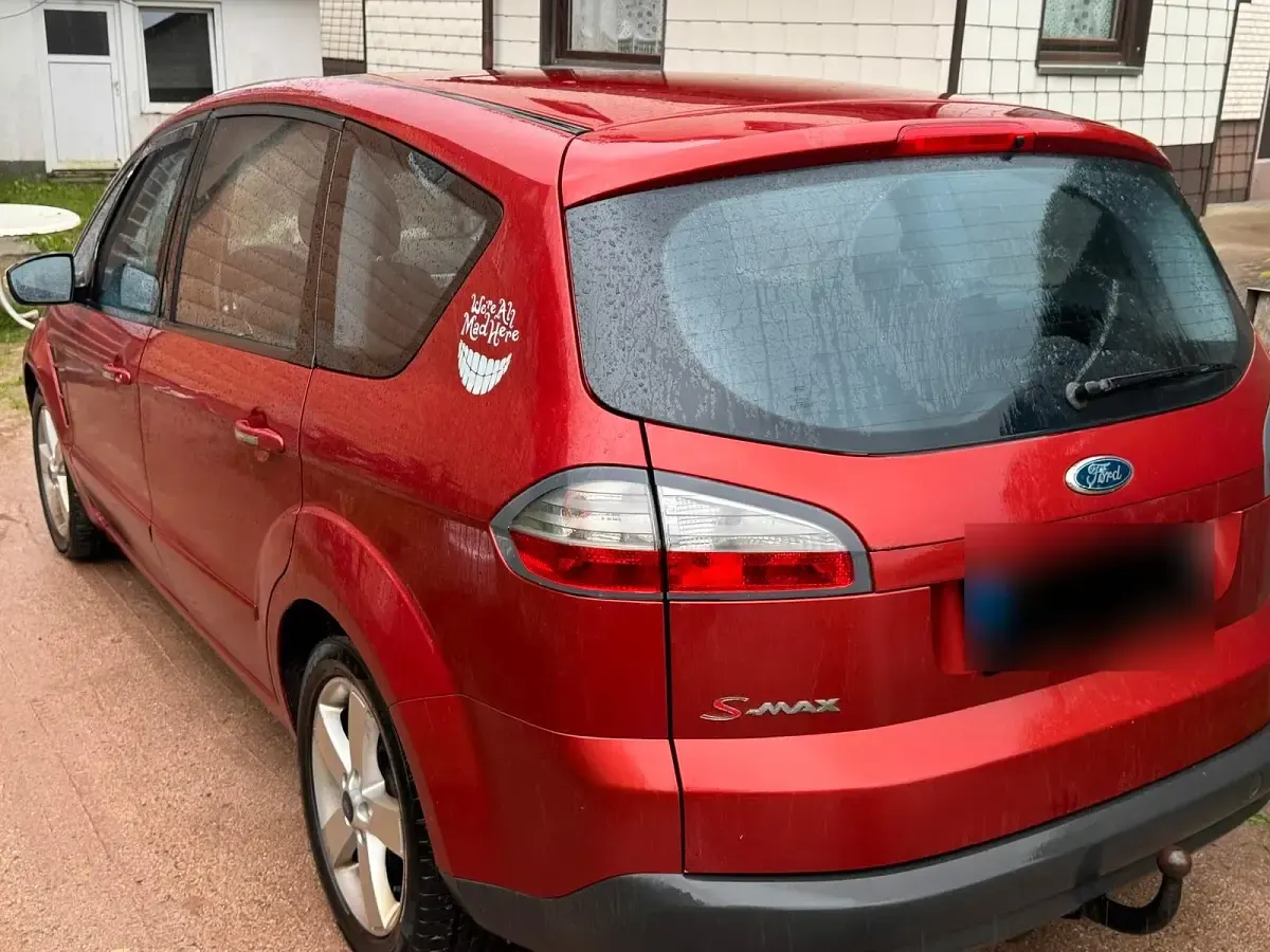 Gebraucht Ford S-MAX S 2008 Orange Van / Kleinbus