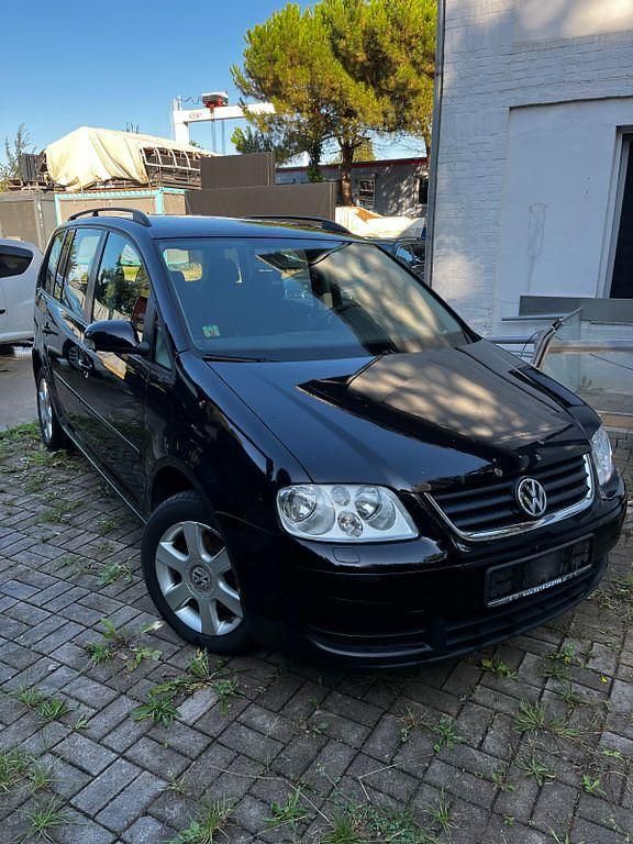 Schwarz Gebraucht 2006 VW Touran Trendline Van / Kleinbus | 1.600 € (Guter Preis) - Bild 1/4