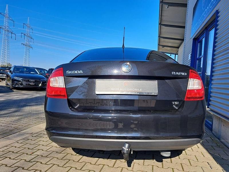 Gebraucht Skoda Rapid Ambition 86 PS (63 kW) 2013 Schwarz Kleinwagen