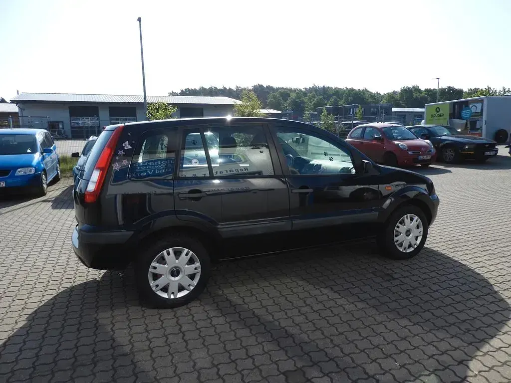 Gebraucht Ford Fusion Style 80 PS (58 kW) 2009 Schwarz Kleinwagen