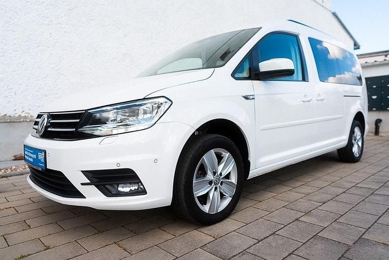 Gebraucht VW Caddy Maxi Comfortline 150 PS (110 kW) 2020 Weiß Van / Kleinbus