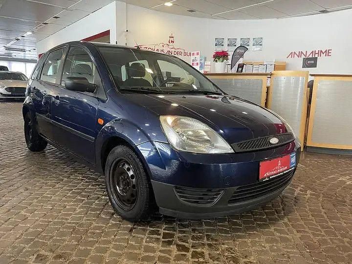 Gebraucht Ford Fiesta 60 PS (44 kW) 2003 Blau Kleinwagen