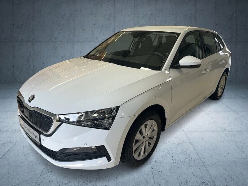 Moonweiss metallic Gebraucht 2024 Skoda Scala Ambition Kleinwagen | 18.480 € (Fairer Preis) - Bild 1/4
